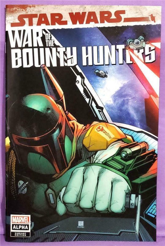 Star Wars WAR of the BOUNTY HUNTERS Alpha TFAW Variant Cover (Marvel 2021)
