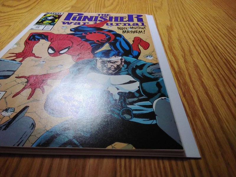 The Punisher War Journal #15 (1990) Spider-Man