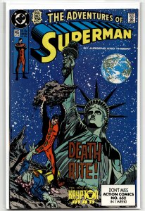 Adventures of Superman #465 (1990) Superman