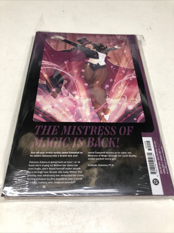 Zatanna It’s Showtime! (2025) DC Comics HC | Jamal Campbell