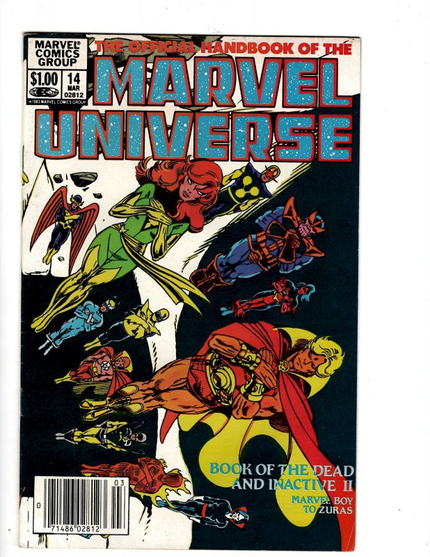 The Official Handbook of the Marvel Universe #14 (1984) J604