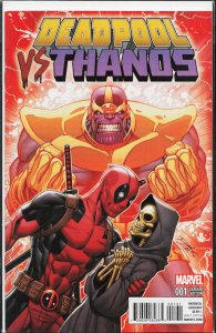 Deadpool vs. Thanos #1 Variant Cover (2015) Deadpool