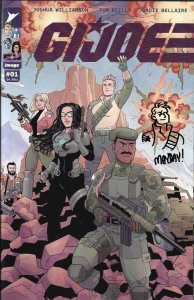 G.I. Joe #1 2024 Mayday Trippe Exclusive Signed/Remark Cover Image Comics EB201