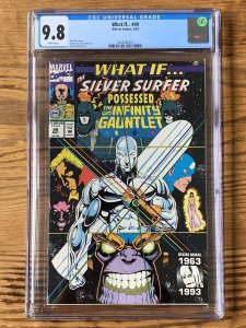 What If #49 CGC 9.8 White Pages “Silver Surfer Possessed the Infinity Gauntlet
