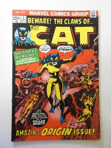 The Cat #1 (1972) VG Condition moisture stain