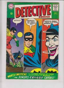 Detective Comics #341 VG/FN batman & robin - elongated man - joker cover/story