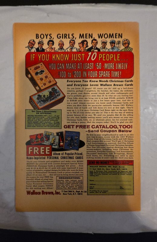 Journey Into Mystery #120 (1965)in my hand this hammer foxxing