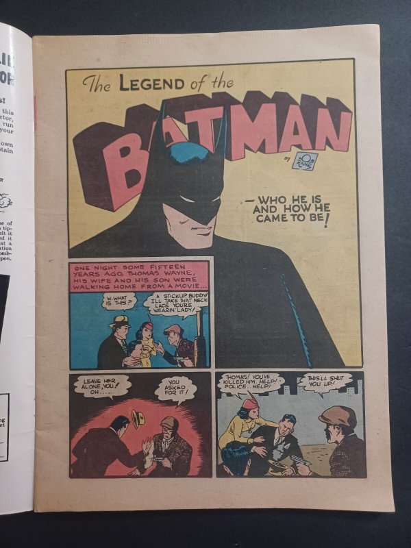 Famous First Edition Batman #1 - F-5 - 1975 - VG