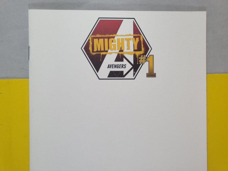 Mighty Avengers 2013 #1 Blank Sketch Variant  1st Monica as Spectrum MCU