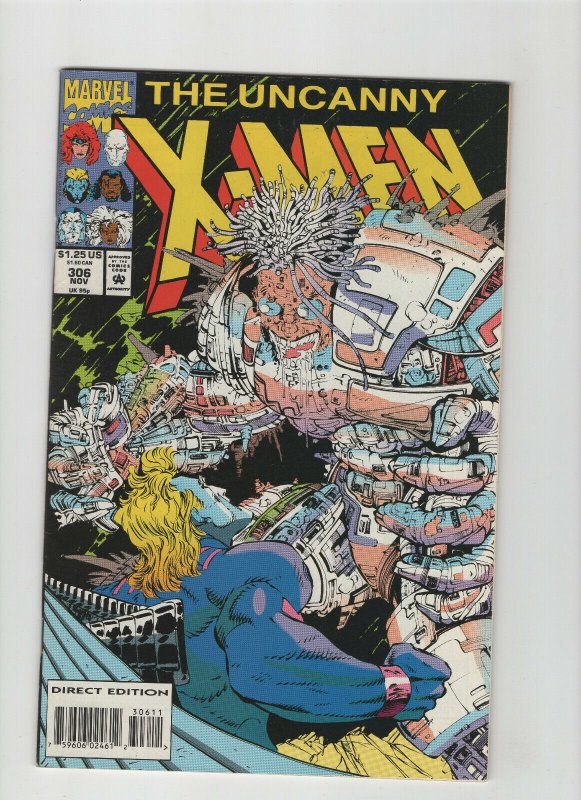 The Uncanny X-Men #306 and #307 (1993, Marvel Comics) 