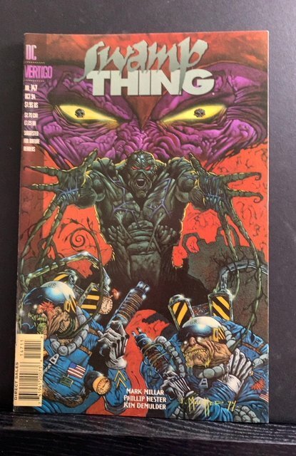 Swamp Thing #147 (1994) Mark Millar Story John Mueller Cover