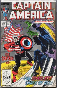 Captain America #344 Direct Edition (1988) Captain America