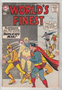 World's Finest #106 (Dec-59) VG Affordable-Grade Superman, Batman, Robin