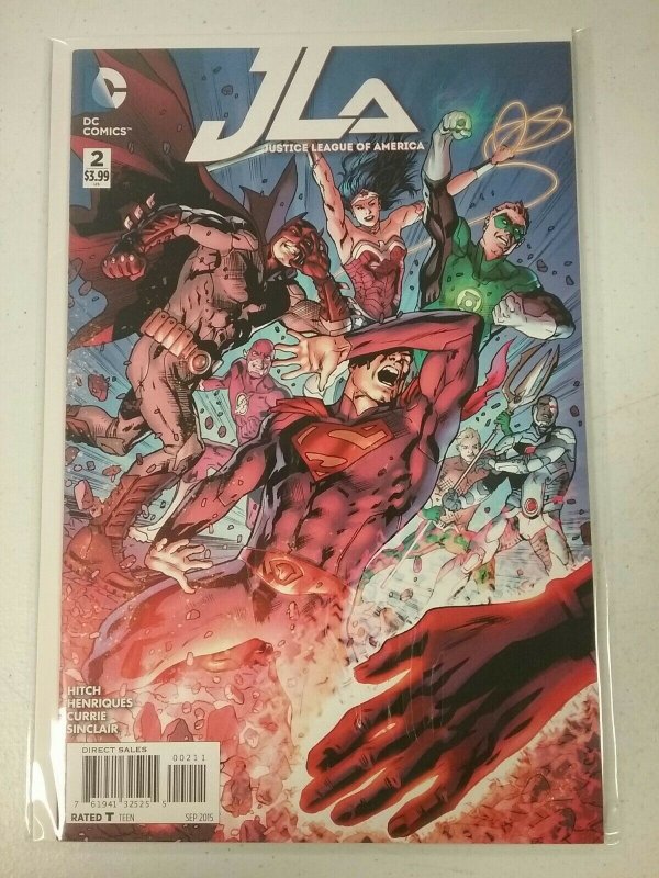 Justice League of America #2 DC Comic Sept 2015 NW89