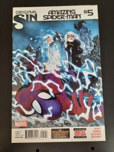 Amazing Spider-Man 5 VF/NM Original Sin (2014) 2nd App. Silk Key Issue  759606079018