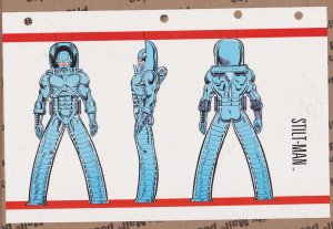 Official Handbook of the Marvel Universe Sheet- Stilt-Man