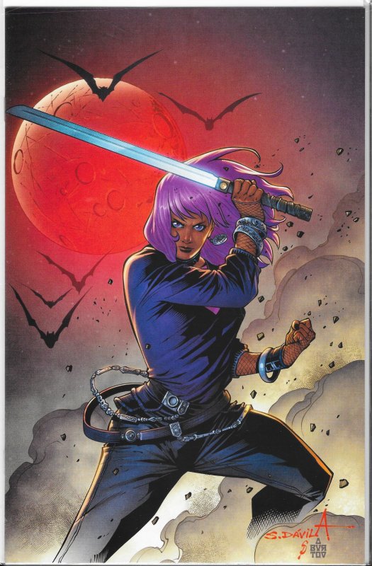 Bloodline: Daughter of Blade #1 Davila Virgin Cover (2023)