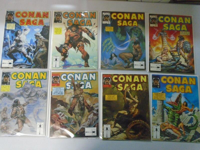 Conan Saga Lot (1987-95) 48 different issues 7.0 FN