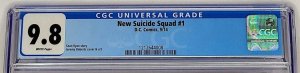 New Suicide Squad #1 DC 2014 CGC 9.8 Jeremy Roberts Cover & Art Top Census Grade
