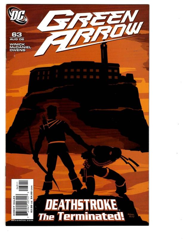 5 Green Arrow DC Comic Books # 60 61 62 63 64 Deathstroke Brick Queen Hawke BH27