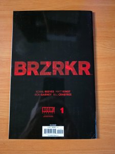 BRZRKR #1 Mark Brooks Foil Variant ~ NEAR MINT NM ~ 2021 BOOM! Comics