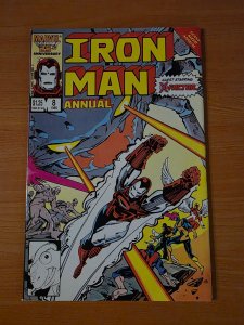 Iron Man Annual #8 Direct Market Edition ~ VF NEAR MINT NM ~ 1986 Marvel Comics