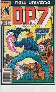 4 DP7 Marvel Comic Books # 1 2 3 5 New Universe Mark Gruenwald Paul Ryan EP1