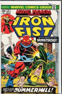 Marvel Premiere #24 (1975) Iron Fist [Key Issue]