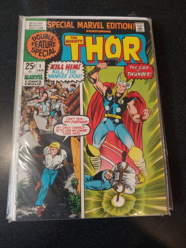 ​Special Marvel Edition #1 marvel 1971 bronze age  comic! THOR!!!! F/VF