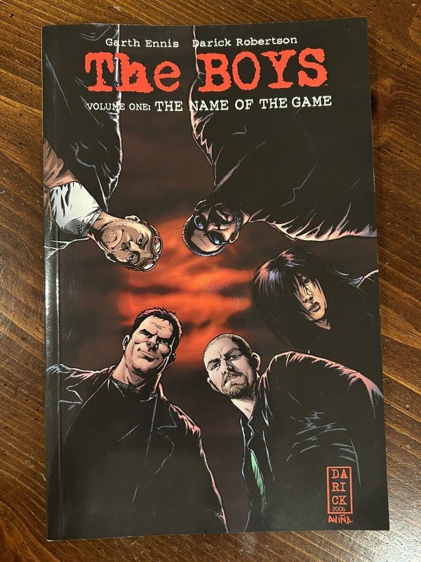 The Boys TPB LOT Vol. 1 - 5 Graphic Novels Dynamite Comic Books Ennis/Robertson