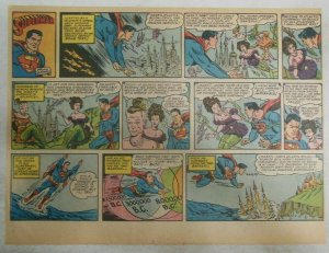 Superman Sunday Page #1157 by Wayne Boring from 12/171961 Size ~11 x 15 inches