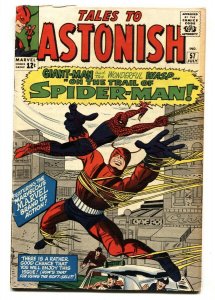 Tales To Astonish #57 1964 giant Man early Spider-man - VG+