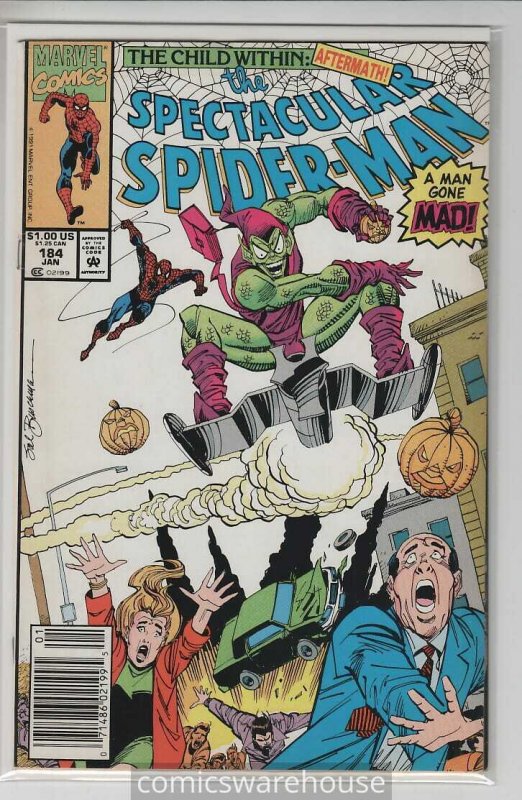 SPECTACULAR SPIDER-MAN (1976 MARVEL) #184 VF+ A37950