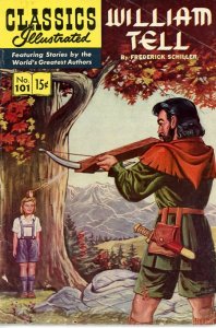 Classics Illustrated 101  HRN 118  William Tell  VG