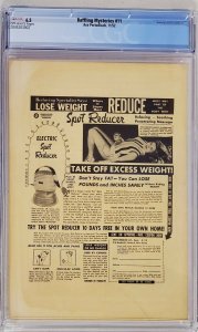 BAFFLING MYSTERIES #11 CGC 6.5 PRE CODE BONDAGE HORROR COVER