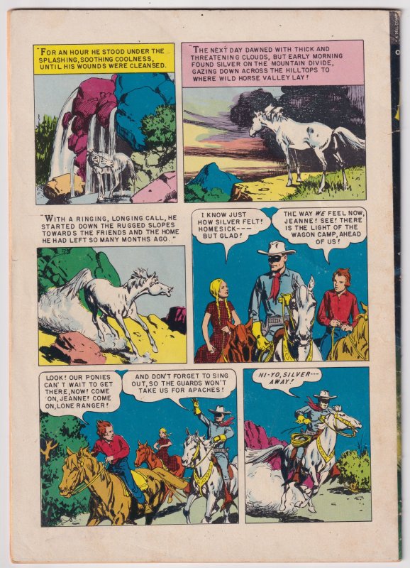 Lone Ranger's Famous Horse Hi-Yo Silver #4 (1952)