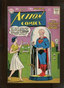 ACTION COMICS #256 (7.0) THE SUPERMAN OF THE FUTURE!