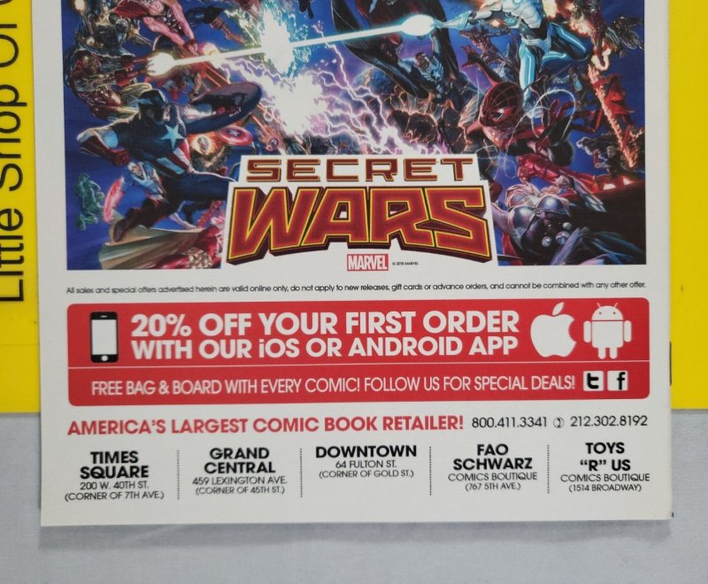 Deadpool's Secret Secret Wars #1 Skottie Young Variant 2015 Marvel Comics