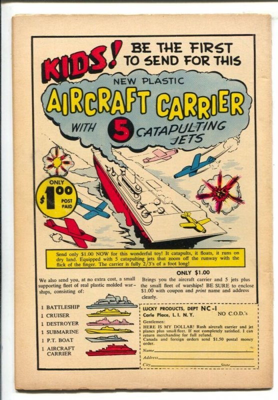 Star Spangled War Stories  #44 1956 DC -The Iron Soldier by Joe Kubert-FN- 