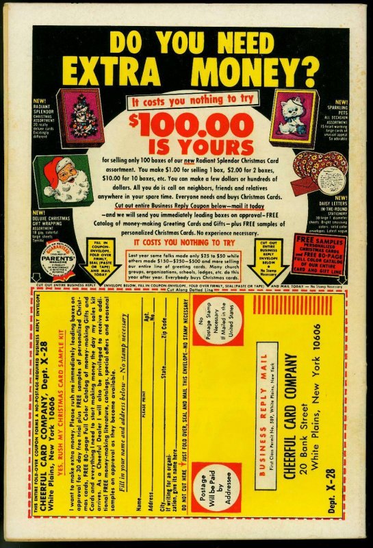 YOUNG ROMANCE #167 1970--DC ROMANCE--COOL FN