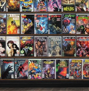 Huge Lot 140+ Comics with X-Man, Aquaman, Batman & More!