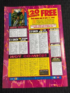 1994 COMICS SCENE Magazine #46 FVF 7.0 The Mask / batman vs Punisher
