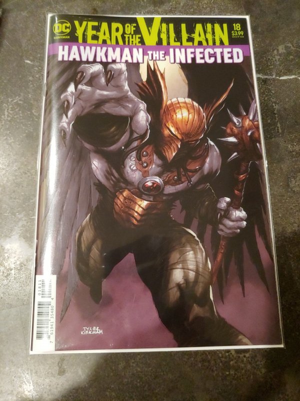 ​Hawkman #18 (2019), Year Of The Villain Lot: Acetate VARIANT COVER