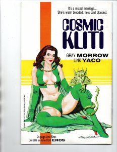 The Blonde Double Cross #1 - Saudelli - Eros - 1991 - VF/NM