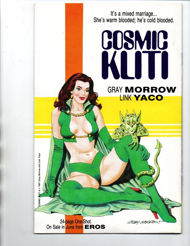 The Blonde Double Cross #1 - Saudelli - Eros - 1991 - VF/NM