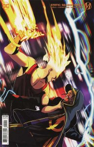 Static: Season One #2A VF/NM ; DC | Cardstock Variant