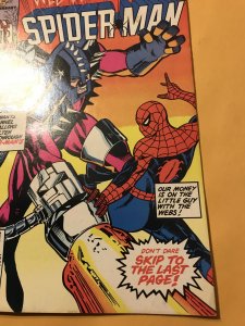 WEB OF SPIDER-MAN #17 : Marvel 8/86 Fn+; MAGMA, early Marc Silvestri art