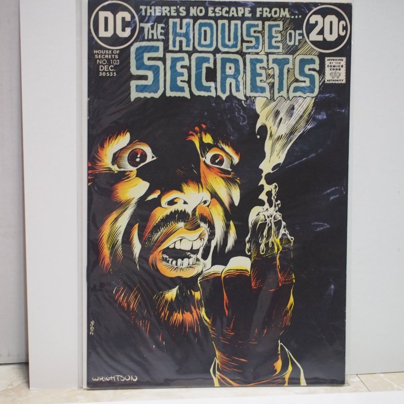 House of Secrets #103 (1972) Wrightson Cover VF!