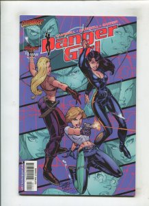DANGER GIRL #1 (9.0) 1ST PRINT!! 1998