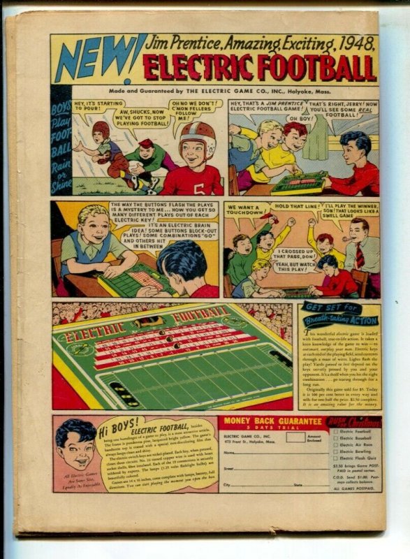 National Comics #63 1947-Clown cover-Barker meets Bearded Lady-Quicksilver & ...